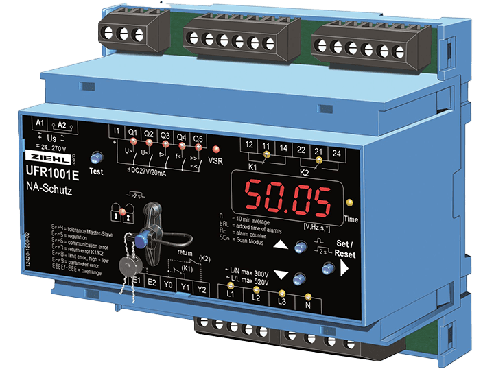 Ziehl Voltaj ve frekans rölesi UFR1001E