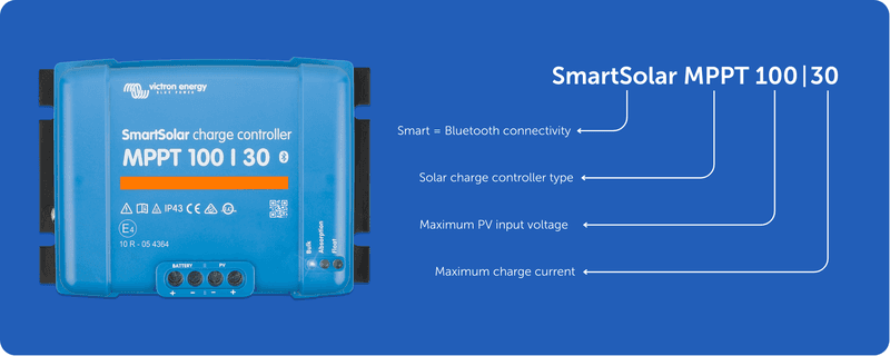 Victron Energy MPPT names explained