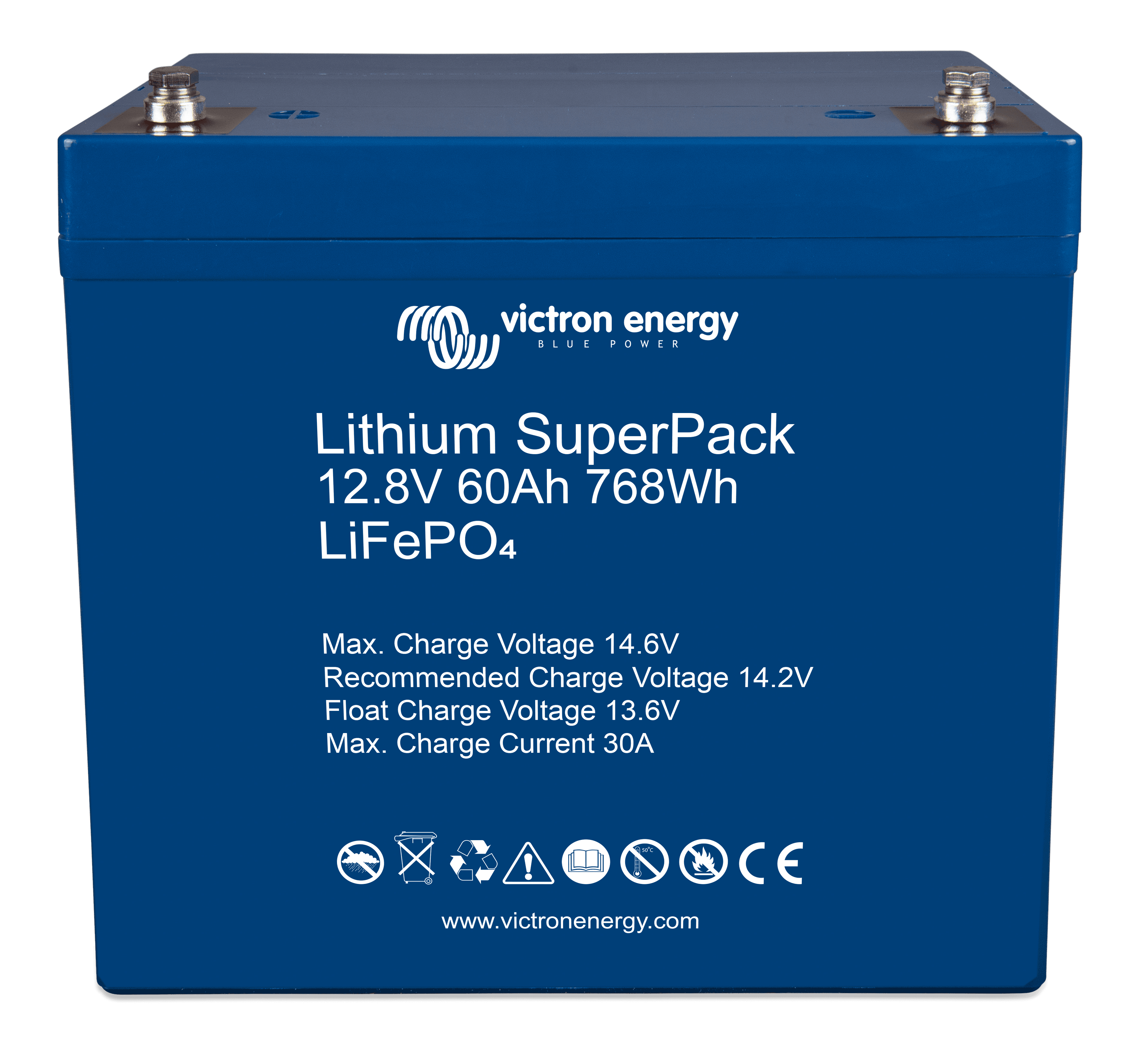 Lithium SuperPack 12,8V 60Ah 768Wh (front-angle) thumbnail