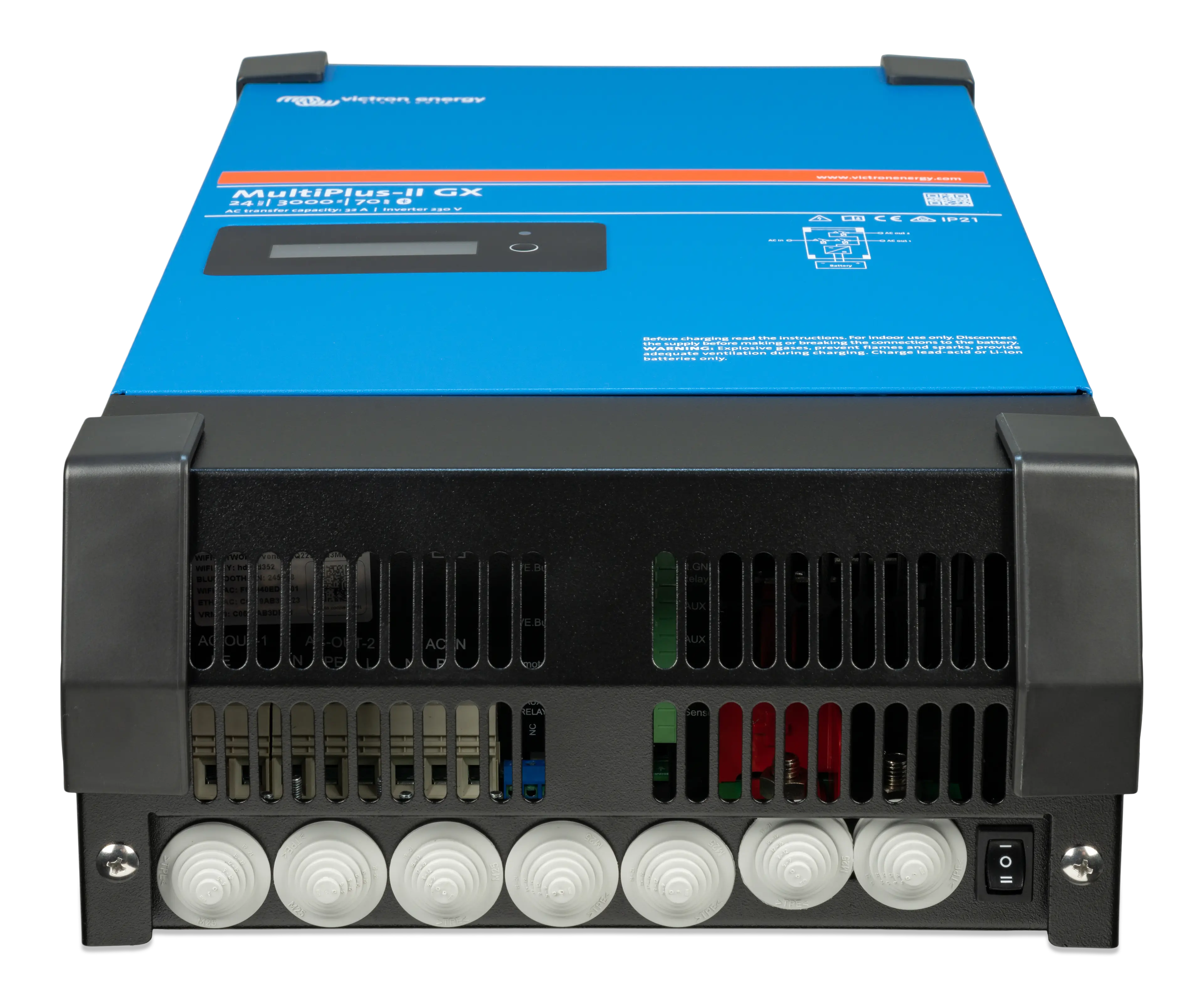 MultiPlus-II 24V 3kVA 70-32 230V GX (bottom) thumbnail