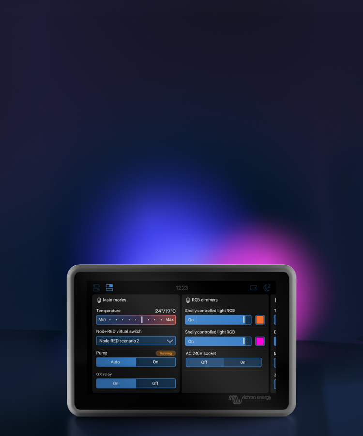 Venus OS  Anahtar Paneli